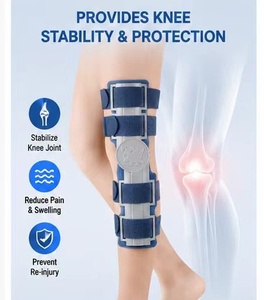 Soporte de Rodilla Pediátrico Transpirable, Ajustable, Ortopédico, Reemplazo de Soporte de Yeso para Fracturas y Esguinces de Rodilla - Product Image 4