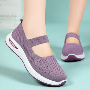 G-H-193 Chaussures de sport pour femmes respirantes originales, chaussures décontractées pour la marche avec design antidérapant pour l'été, chaussures pour femmes <span class=keywords><strong>pas</strong></span> chères - Product Image 2