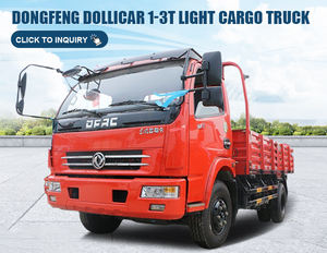 Nouveau camion léger Euro 2 Dongfeng DOLLICAR L 1-3T 4x2 LHD à transmission manuelle 6 M3 GVW 6455kg Capacité 1-10t - Product Image 2