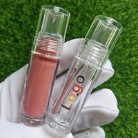 CY829 3ml 5ml plastique Offres Spéciales personnalisé femmes cosmétique conteneur rond brillant à lèvres tube emballage rouge blanc clair