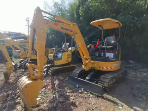 Cost Effective Second Hand Komatsu PC20 Mini Excavator 2 Ton Operating <b>Weight</b> 0.1m Bucket Capacity 15.9kW Power for <b>Small</b> - Product Image 2