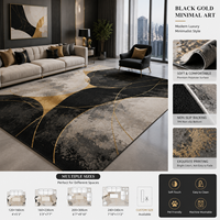 Abstrakter Muster-Teppich für Schlafzimmer und Wohnzimmer Maschinell Gewebter Wilton-Stil Teppich von Rugs & Tappeto für Wohnraumdekoration