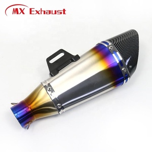 Silencieux d'échappement universel en acier inoxydable de 51mm en alliage d'aluminium pour F750 G30R G310GS C600 - Product Image 3
