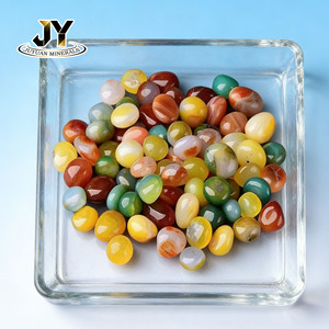 High Purity Natural Agate Tumbled Stones for <strong>Aquarium</strong> Decor 99% SiO2 Safe for <strong>Fish</strong> Stock Fast Ship - Product Image 1