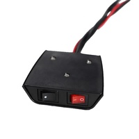 Barre lumineuse rouge de marche de secours à Led, 12V de haute qualité, 16W, étanche, ambre, barre lumineuse stroboscopique d'avertissement