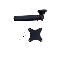 Moniteur portable avec support magnétique puissant et plaque de fixation murale VESA, vis en ABS, noir, capacité de charge 2 kg