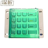 Clavier à code chiffreter EPP en métal Justtide E6020S pour ATM, CRM, CDM, CRS, Kiosque Self-Service, pièce E6020 Wincor
