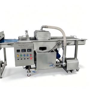 Machine intelligente de glaçage au chocolat pour l'industrie, idéale pour la transformation en usine de fruits frais, baies, noix, croustilles et produits soufflés - Product Image 3