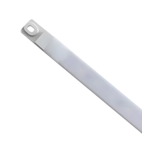 Bande lumineuse LED pour congélateur à CRI élevé Ra80, 1,31 pi (40 cm), en alliage d'aluminium, 6500K, angle de faisceau large de 165°, pour vitrine de supermarché