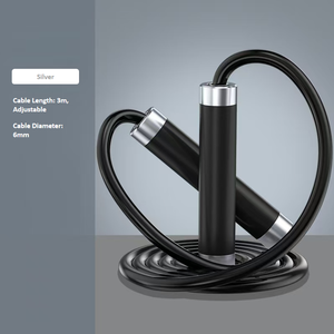 Corde à sauter lestée en alliage d'aluminium, corde à sauter épaissie pour adultes, pour la combustion des graisses, l'entraînement physique et les exercices - Product Image 3