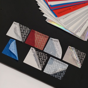 Étiquettes autocollantes en vinyle de sécurité à finition mate, imprimées sur mesure, anti-décoloration, anti-effraction, pour le vin, à prix compétitif - Product Image 5