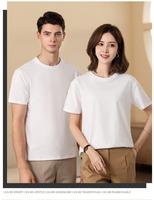 Op maat gemaakte katoenen spandex jersey korte mouwen casual gebreide loszittende O-hals effen hitte-overdracht bedrukte sportkleding unisex
