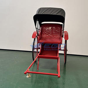 Goedkoop Transportvoertuig <span class=keywords><strong>2</strong></span> Zitplaatsen Riksja/Rode Riksja Sightseeing Reizen Riksja Paardenkoets Jinrikisha <span class=keywords><strong>Hand</strong></span> Getrokken - Product Image 6