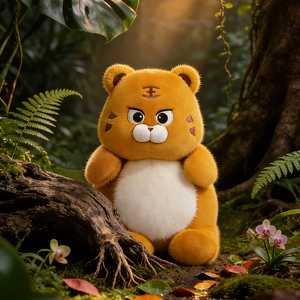 Bobova - Lindo <span class=keywords><strong>Tigre</strong></span> de Peluche Relleno de Algodón PP, Bordado, Súper Suave, Compañero de Sueño para Niños, Regalo para Fiestas - Product Image 3
