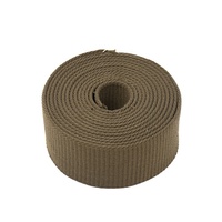 Ruban dédié 10-60mm ceinture formation vêtements accessoires épaissi Polyester tissu tissé plaine ceinture sangle