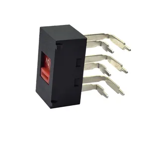 Interruptor de transferencia de voltaje de dos engranajes, interruptor deslizante de 6 pies doblados, 115V a 230V