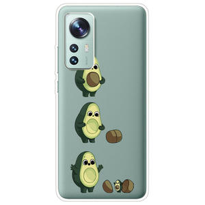 IMD-funda de TPU con estampado de patrón colorido para Xiaomi, protector de teléfono de lujo para Xiaomi 12 12X - Product Image 1