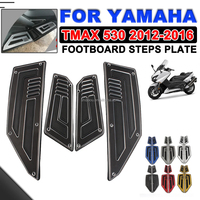 Pour YAMAHA TMAX530 TMAX 530 TMAX 560 moto CNC marchepied en aluminium marchepieds plaque de pied coussinets repose-pieds pédale chevilles repose-pieds plaque