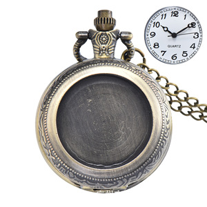 <span class=keywords><strong>Montre</strong></span> de poche <span class=keywords><strong>personnalisée</strong></span> avec <span class=keywords><strong>photo</strong></span>, <span class=keywords><strong>montre</strong></span> à quartz vintage, hommes, femmes, étudiants, blancs pour sublimation, collier - Product Image 1