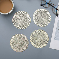 Napperon décoratif en PVC de style européen Best-seller Modern Beach Pearl Shell Oil-Proof New Collection-Vente en gros