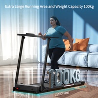 Multifuncional para el hogar, deportes de interior, ejercicio, gimnasio, cinta de correr motorizada, máquina de correr plegable, almohadilla para caminar, cinta de correr