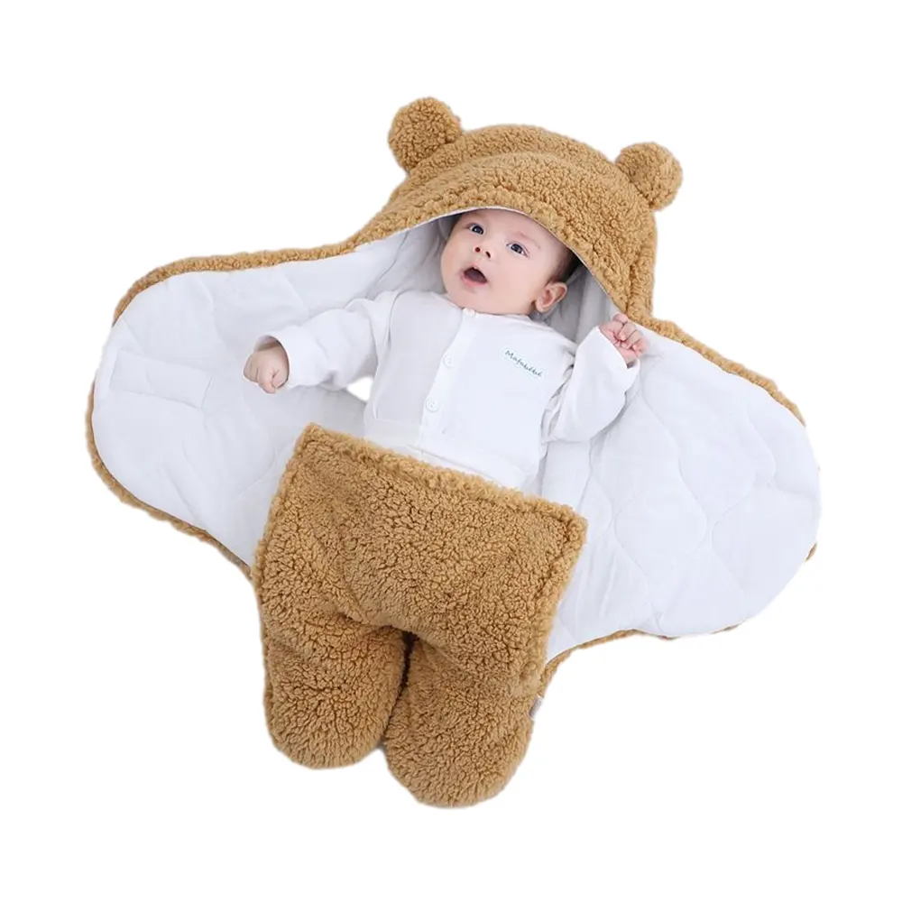 저렴한 가격 골든 서플라이어 플러시 남녀공용 편안한 통기성 아기 유아 침대 침낭