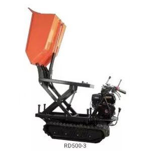 Dump Truck Crawler Bertenaga Bensin Bersertifikasi CE, Rotasi 360 Derajat, Mini Transporter 1 Ton, Mesin Motor, Dilengkapi <span class=keywords><strong>IOT</strong></span>, Untuk Pertanian/Lahan - Product Image 2