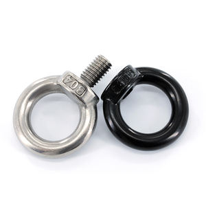 DIN582 304 acier inoxydable Eyenut M3 M4 M5 M6 <span class=keywords><strong>M8</strong></span> M10 métrique femelle fileté rond anneau de levage écrou à oeil - Product Image 5