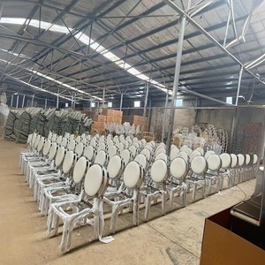 Chaises d'hôtel en gros à prix réduit, chaises <span class=keywords><strong>de</strong></span> banquet en métal pour fêtes, chaises <span class=keywords><strong>de</strong></span> mariage, chaises <span class=keywords><strong>trône</strong></span> pour mariage - Product Image 6