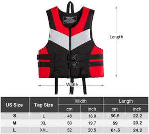 NiuFuRui Water Sportsadult <span class=keywords><strong>Gilet</strong></span> de sauvetage Veste Kayak Surf <span class=keywords><strong>Paddle</strong></span> <span class=keywords><strong>Gilet</strong></span> de sauvetage en néoprène, <span class=keywords><strong>Gilet</strong></span> de sauvetage en néoprène - Product Image 5