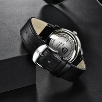 PAGANI DESIGN 1654 Funky Top-Bewertung Uhr Original Sofort Lieferbar Wasserdicht Bestpreis Herren Quarzuhren Echtes Lederarmband