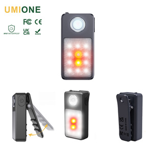 Đèn <span class=keywords><strong>LED</strong></span> kẹp đa năng, chống nước IPX7, sạc USB-C, có logo tùy chỉnh, dùng cho đi bộ ngoài trời, đèn cảnh báo an toàn khi đi bộ - Product Image 1