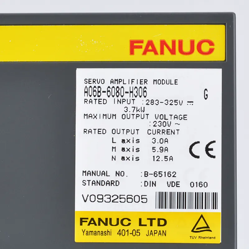 Fanuc A06B-6080-H301 A06B-6080-H302 A06B-6080-H303 A06B-6080-H304 A06B-6080-H305 A06B-6080-H306 A06B-6080-H307 A06B-6080-H308