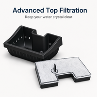 Kit d’aquarium pour poissons en gros, direct usine LEECOM, avec accessoires, éclairage LED et filtration intégrés, cuve en verre