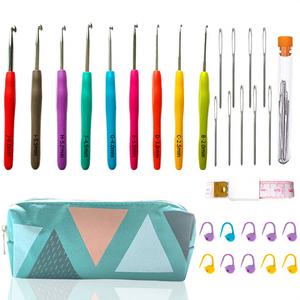 Juego de ganchillo DIY accesorios de herramientas de tejer a mano, suéter de punto juego de ganchillo de lana - Product Image 1