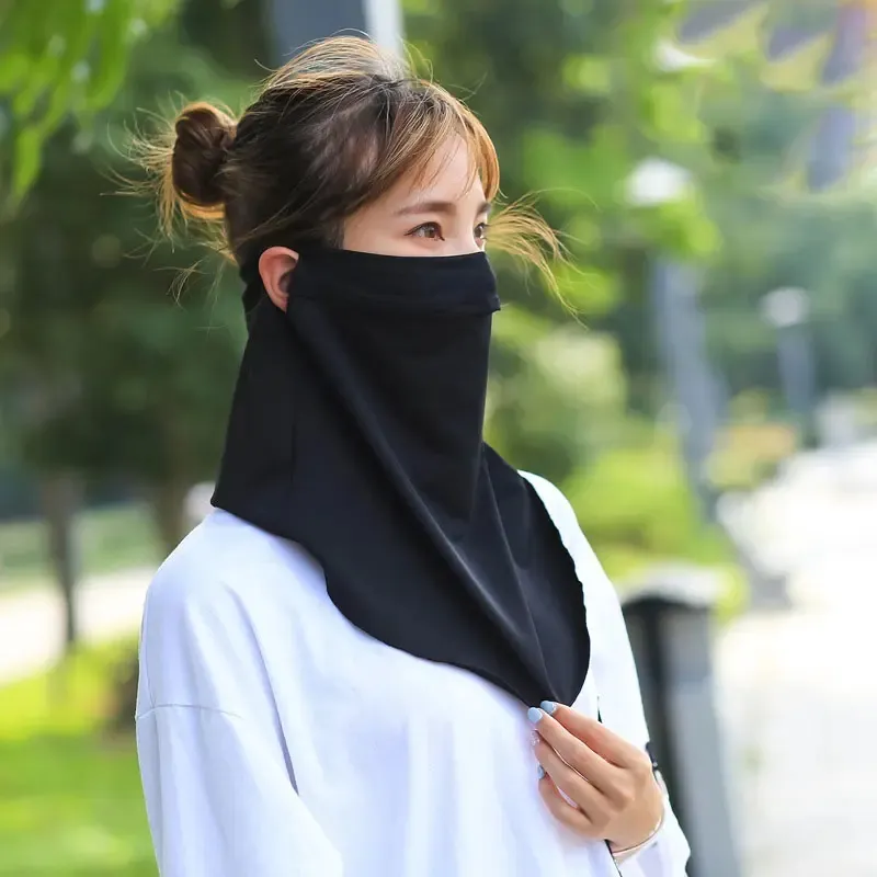 Atacado UV Protetor das Mulheres Verão Proteção Solar Golf Máscara Facial Leve Proteção Verão Neck Scarf Bandana