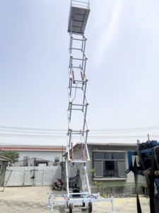 16M towable Hướng dẫn sử dụng Scissor Lift cho công việc bảo trì | nặng CE chứng nhận nền tảng thủy lực - Product Image 5