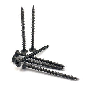 Vis autoperceuses pour plaques de plâtre, phosphatées grises, à tête trompette et à empreinte Phillips, pour la construction et la toiture - Product Image 3