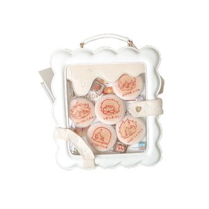 Bolso de Hombro Transparente con Diseño Personalizado para Cosplay, Estilo Anime Lolita Kawaii, con Soporte para Pin en Forma de Galleta y Compartimento para Ita Bag - Product Image 2