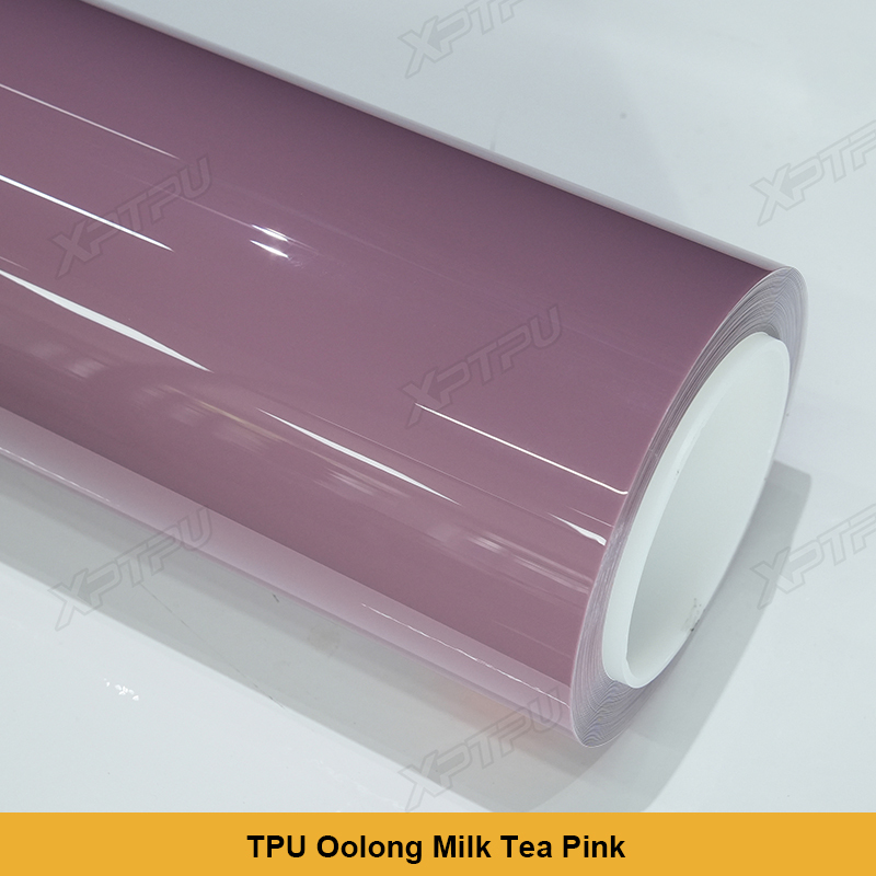 TPU Oolong Té con Leche Rosa
