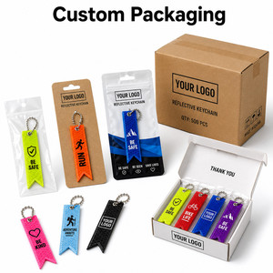 Porte-clés réfléchissant en PVC avec logo personnalisé, étiquette de sécurité réfléchissante pour sac à dos, vélo, course à pied, marche, pendentif d'avertissement haute visibilité - Product Image 5