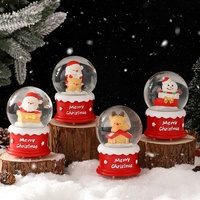 Globe à neige personnalisé de haute qualité, souvenir créatif, globes à neige pour cadeaux et décoration de Noël, vente en gros