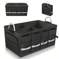 Nouvelle boîte de rangement pour coffre de voiture en tissu Oxford, transfrontalière, Chine - Portable, grande capacité, pliable