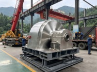 Generator Energi Bebas 150KW-2MV Turbin Pelton Hidro Sistem Roda Gila Baja untuk 50kw