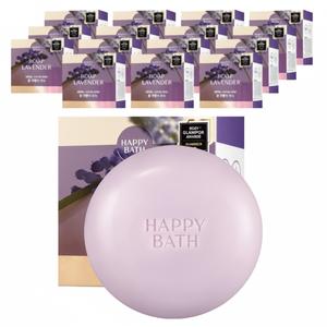 Sapone Solido Happy Bath Collezione Originale Lavanda 90g, Confezione Sconto da 16 Pezzi - Product Image 1