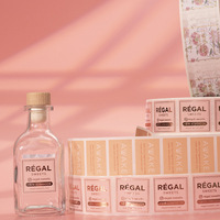 Étiquettes adhésives en vinyle personnalisées OEM ODM pour flacons de parfum - Forme personnalisée, résistantes à l'huile, haute qualité