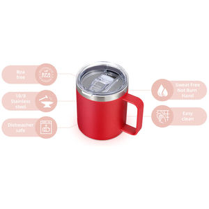 Vasos Térmicos Personalizados al por Mayor <span class=keywords><strong>de</strong></span> 16 oz, <span class=keywords><strong>de</strong></span> Doble Pared, <span class=keywords><strong>de</strong></span> Acero Inoxidable, con Aislamiento Metálico, con Diseño Navideño Divertido, para Café - Product Image 4