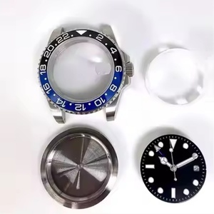Kit de boîtier de montre personnalisé avec mouvement NH34, cadran perlé de 40 mm, aiguilles lumineuses, lunette en aluminium, acier inoxydable 316L, logo personnalisé - Product Image 1