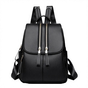 Factory Wholesale Ladies Vintage Bohemian Luxury Student <b>School</b> <b>Backpack</b> <b>Large</b> Capacity Pu Leather Waterproof Handbags for Women - Product Image 1