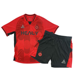 Para kit de fútbol de estilo Retro de invierno personalizado, Vintage uniforme de fútbol, chándal, Conjunto de camiseta de fútbol de alto rendimiento - Product Image 1